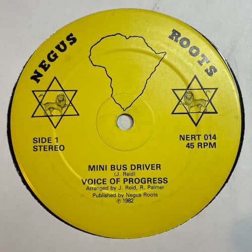 Voice Of Progress, Jah Bernord – Mini Bus Driver / Cant Take The Fussin The Bus