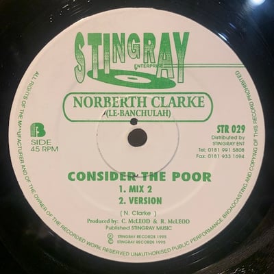Norbert Clarke - Consider The Poor picture 2