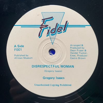 Gregory Isaacs - Disrespectful Woman / Can't Get Over Losing You (Extended Version) picture 3