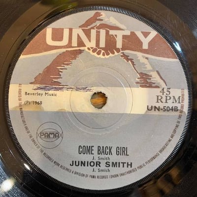 Slim Smith, Junior Smith - Everybody Needs Love / Come Back Girl picture 2