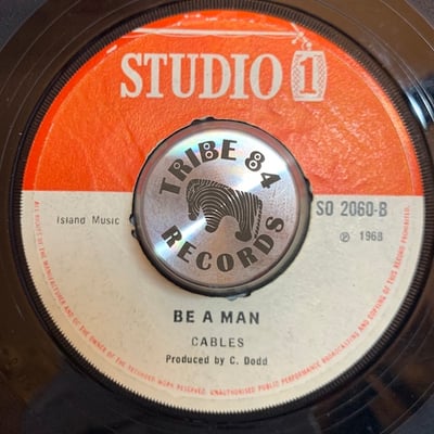 The Cables - Baby Why / Be A Man picture 3