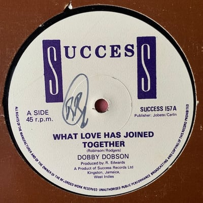 Dobby Dobson - What Love Has Joined Together / Crazy picture 2