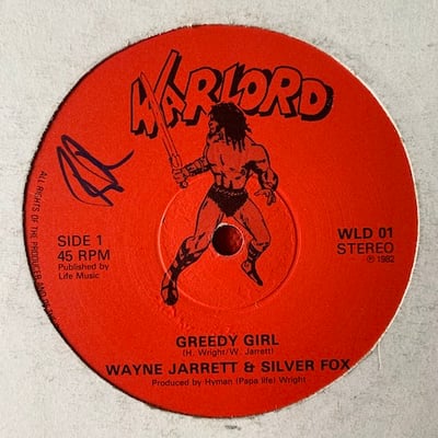Wayne Jarrett, Silver Fox - Greedy Girl picture 2