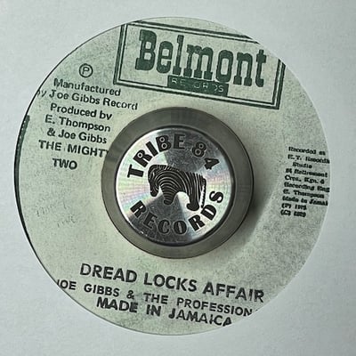 Little Joe, Joe Gibbs & The Professionals - Dread Locks Party / Dread Locks Affair picture 2