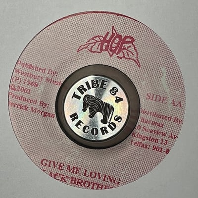 Derrick Morgan, Black Brothers - Mine You Kill Mi Dead / Give Me Loving picture 2
