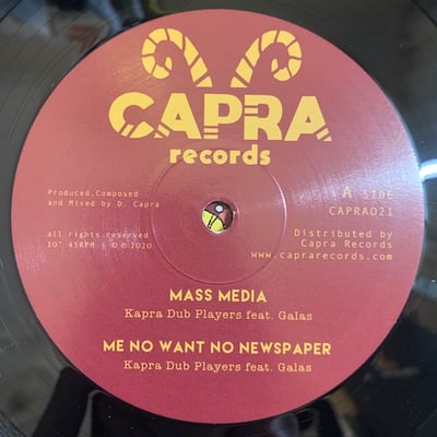 Kapra Dub Players, Galas, Dennis Capra - Mass Media picture 3