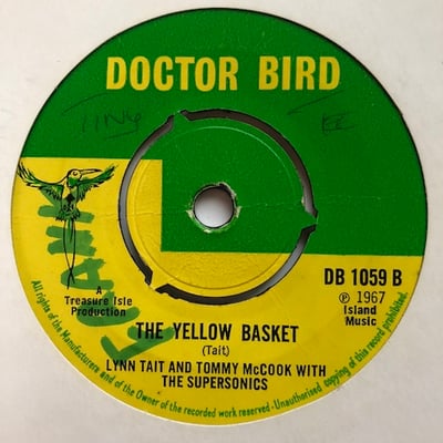 Alton Ellis & The Flames, Lynn Taitt, Tommy McCook & The Supersonics - I've Got A Date / The Yellow Basket picture 2