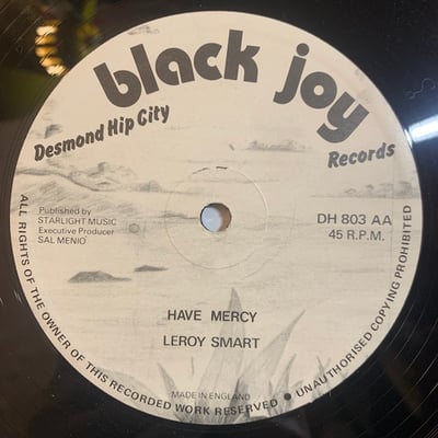 Leroy Smart - Hooligan / Have Mercy picture 2