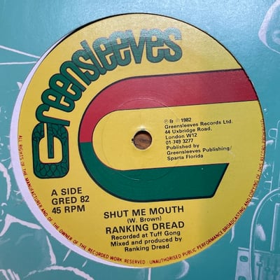 Ranking Dread - Shut Me Mouth picture 2