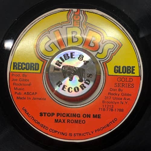 Max Romeo – Stop Picking On Me