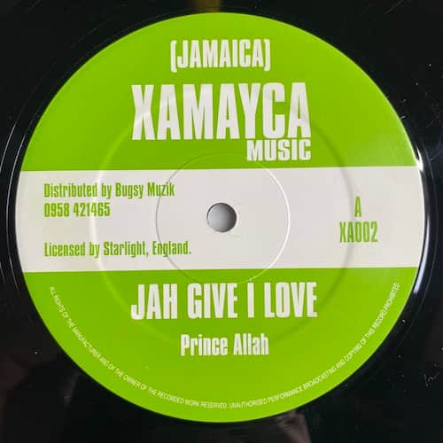Prince Alla – Jah Give I Love / Jerusalem