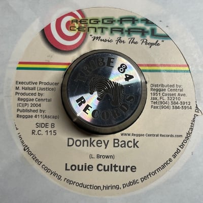 Luciano, Louie Culture - Chant Nyabingi / Donkey Back picture 2