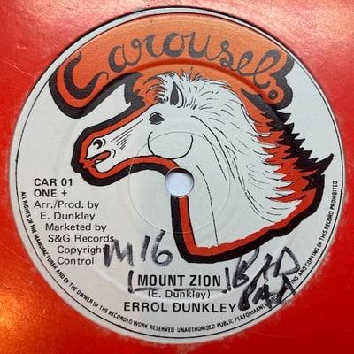 Errol Dunkley - Love Of My Woman / Mount Zion picture 2