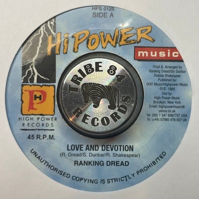 Ranking Dread - Love And Devotion picture 2