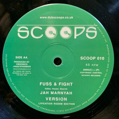 Lutan Fyah, Jah Marnyah - Spiritual Revival / Fuss & Fight picture 2