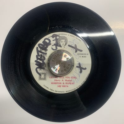 Winston & Rupert - Let Me Tell You Girl / Musically Beat picture 3