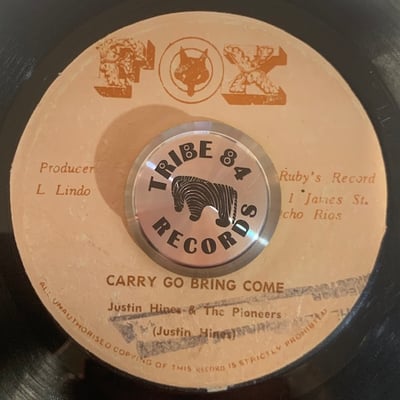 Justin Hinds, The Pioneers - Jezebel picture 2