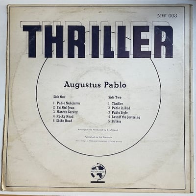 Augustus Pablo - Thriller picture 2
