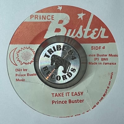 Prince Buster - Rock & Shake / Take It Easy picture 2