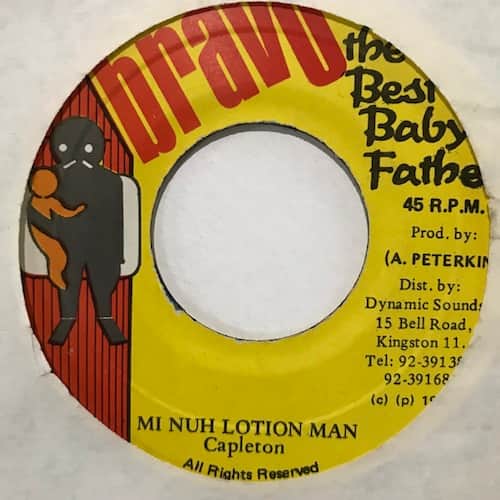 Capleton – Mi Nuh Lotion Man