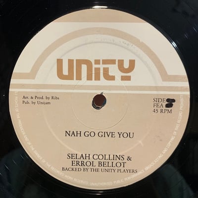 Vincent Taylor, Selah Collins, Errol Bellot - Equal Rights / Nah Go Give You picture 2