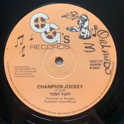 Tony Tuff - Well Trash / Champion Jockey picture 2