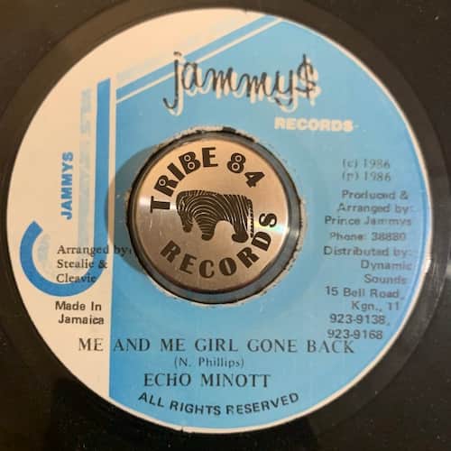 Echo Minott – Me And Me Girl Gone Back