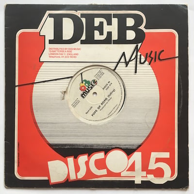 Freddie McKay - Mop And Cry / Pope Of Rome (Falling) picture 3