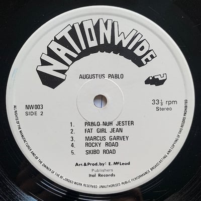 Augustus Pablo - Thriller picture 3
