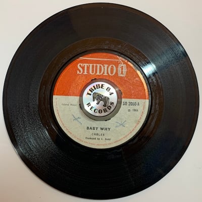 The Cables - Baby Why / Be A Man picture 2