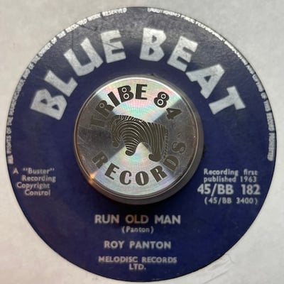 Roy Panton - Mighty Ruler / Run Old Man picture 2