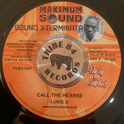 Carl Meeks, Fantan Mojah, Lukie D - Haul & Pull Up / Call The Hearse picture 2