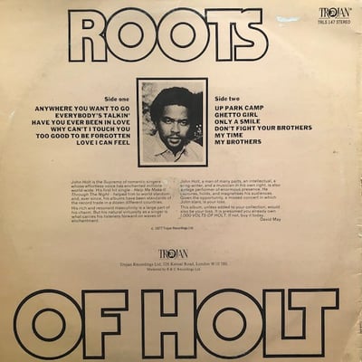 John Holt - Roots Of Holt picture 2