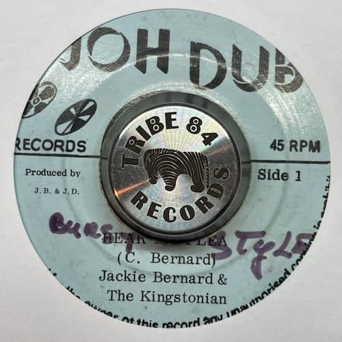 Jackie Bernard, The Kingstonians – Hear My Plea