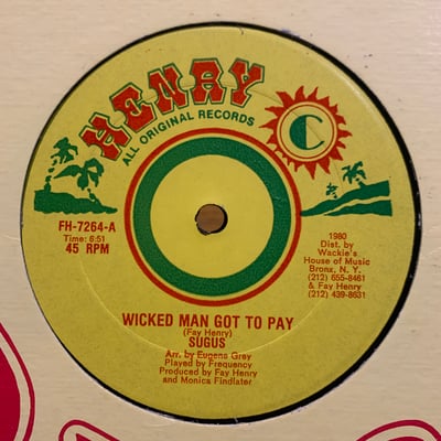 Sugus - Wicked Man Got To Pay picture 2