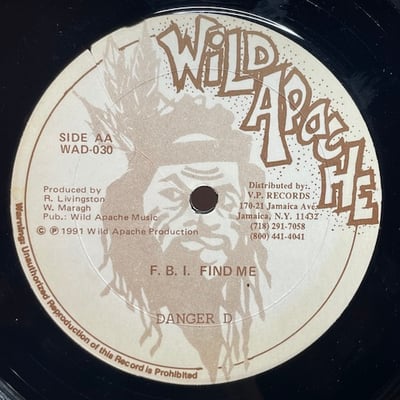 Michael Prophet, Danger D - Mind What You Say / F.B.I. Find Me picture 2