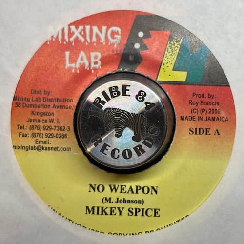 Mikey Spice – No Weapon