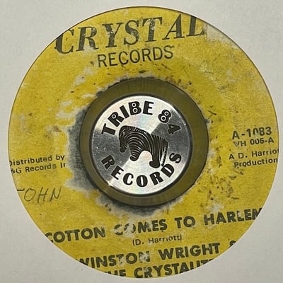 Winston Wright, The Crystalites - Cotton Comes To Harlem picture 2