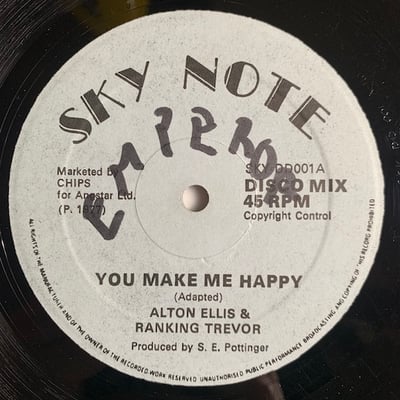 Alton Ellis, Ranking Trevor - You Make Me Happy picture 2