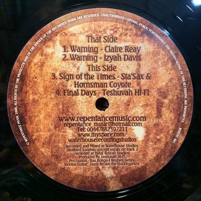 Claire Reay, Izyah Davis, Sta'Sax, Hornsman Coyote, Teshuvah Hi-Fi - Warning picture 2