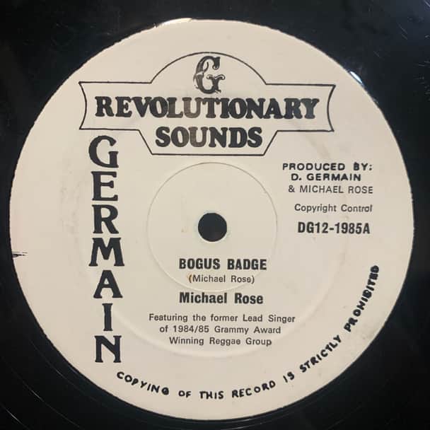 Michael Rose – Bogus Badge