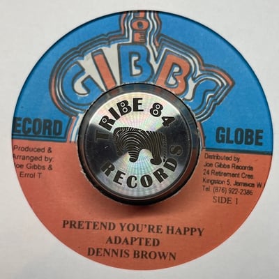 Dennis Brown - When You're Down / Pretend You're Happy Adapted picture 2