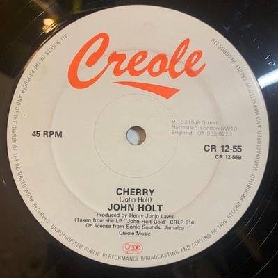 John Holt - Mr Big Boss / Cherry picture 2