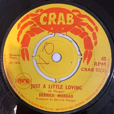 Derrick Morgan, Owen Gray - Take A Letter Maria / Just A Little Loving picture 2
