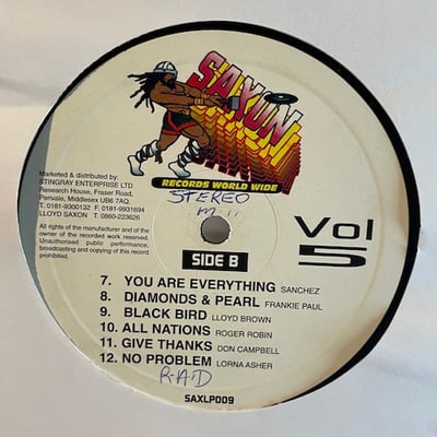 Various - The Best Of Saxon Vol. 5 picture 3
