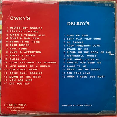 Delroy Wilson, Owen Gray - Oldies But Goodies picture 2