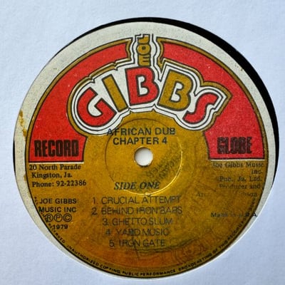 Joe Gibbs & The Professionals - African Dub - Chapter 4 picture 3
