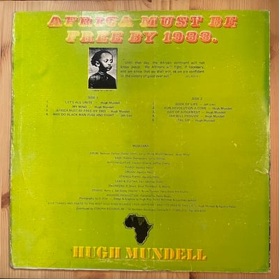 Hugh Mundell - Africa Must Be Free By 1983. picture 2