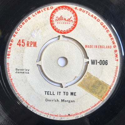 Derrick Morgan - The Hop / Tell It To Me picture 2