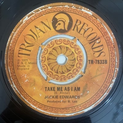 Jackie Edwards, Julie Anne - In Paradise / Take Me As I Am picture 2